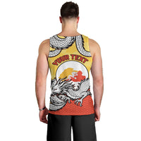 Personalized Bhutan Men Tank Top Druk Thunder Dragon Pattern