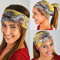 Bhutan Neck Gaiter Druk Thunder Dragon Pattern