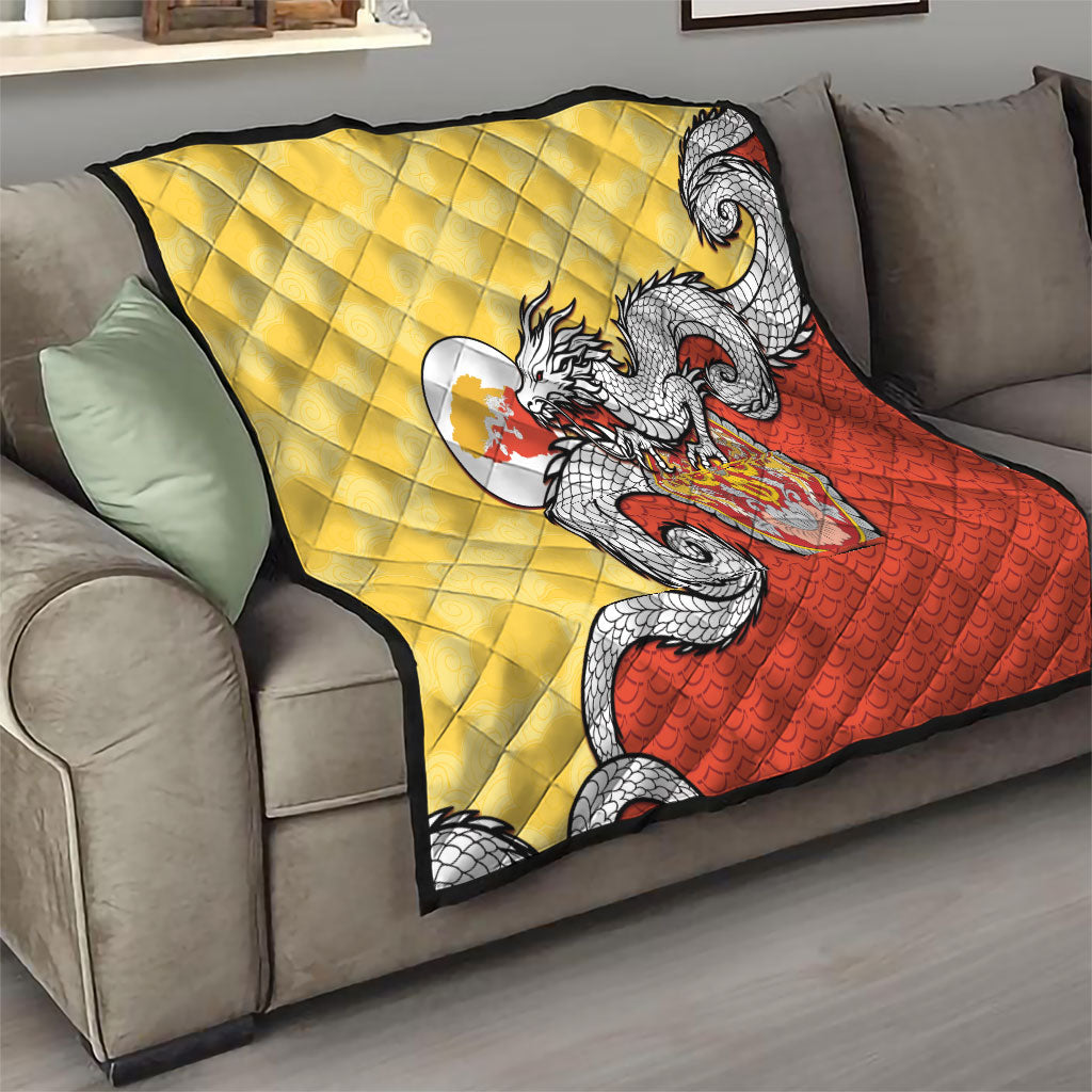 Bhutan Quilt Druk Thunder Dragon Pattern