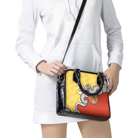Bhutan Shoulder Handbag Druk Thunder Dragon Pattern