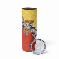 Personalized Bhutan Skinny Tumbler Druk Thunder Dragon Pattern