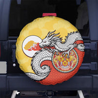 Bhutan Spare Tire Cover Druk Thunder Dragon Pattern