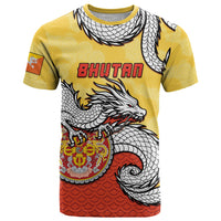 Personalized Bhutan T Shirt Druk Thunder Dragon Pattern