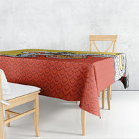 Bhutan Tablecloth Druk Thunder Dragon Pattern
