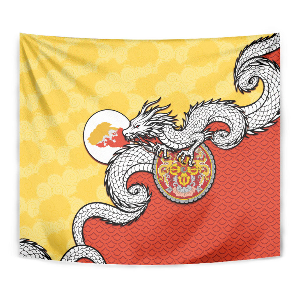 Bhutan Tapestry Druk Thunder Dragon Pattern