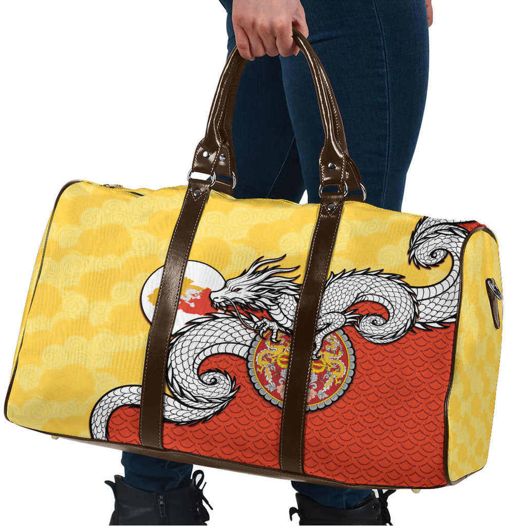 Bhutan Travel Bag Druk Thunder Dragon Pattern