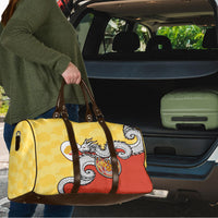 Bhutan Travel Bag Druk Thunder Dragon Pattern