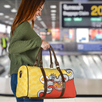 Bhutan Travel Bag Druk Thunder Dragon Pattern