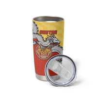Personalized Bhutan Tumbler Cup Druk Thunder Dragon Pattern