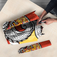 Bhutan Umbrella Druk Thunder Dragon Pattern