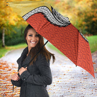 Bhutan Umbrella Druk Thunder Dragon Pattern