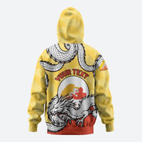 Personalized Bhutan Zip Hoodie Druk Thunder Dragon Pattern