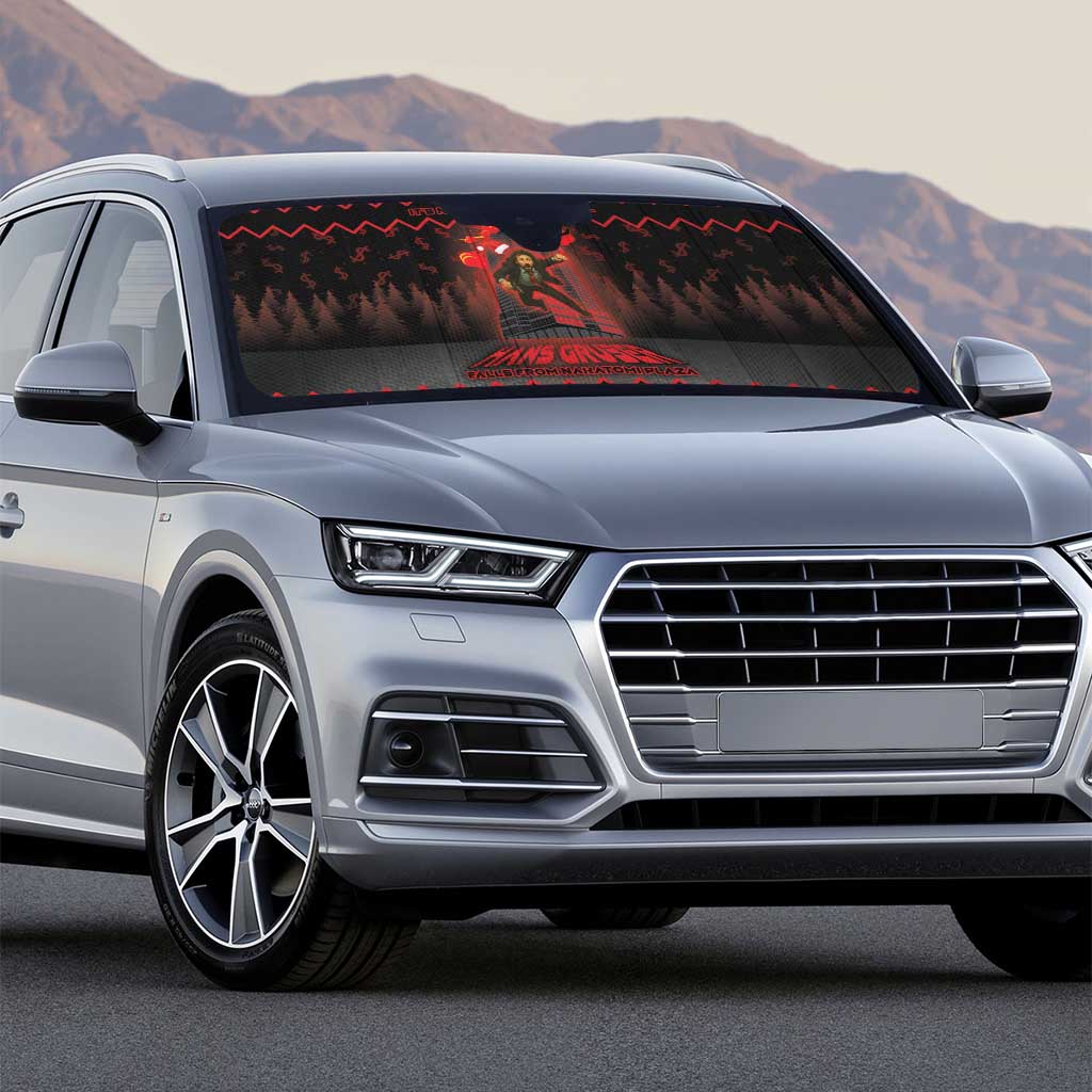 Xmas Eve 1988 Auto Sun Shade It Is Not Christmas Unil Hans Gruber Falls From Nakatomi Plaza - Wonder Print Shop