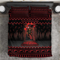 Xmas Eve 1988 Bedding Set It Is Not Christmas Unil Hans Gruber Falls From Nakatomi Plaza - Wonder Print Shop