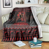 Xmas Eve 1988 Blanket It Is Not Christmas Unil Hans Gruber Falls From Nakatomi Plaza - Wonder Print Shop