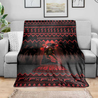 Xmas Eve 1988 Blanket It Is Not Christmas Unil Hans Gruber Falls From Nakatomi Plaza - Wonder Print Shop
