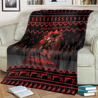 Xmas Eve 1988 Blanket It Is Not Christmas Unil Hans Gruber Falls From Nakatomi Plaza - Wonder Print Shop