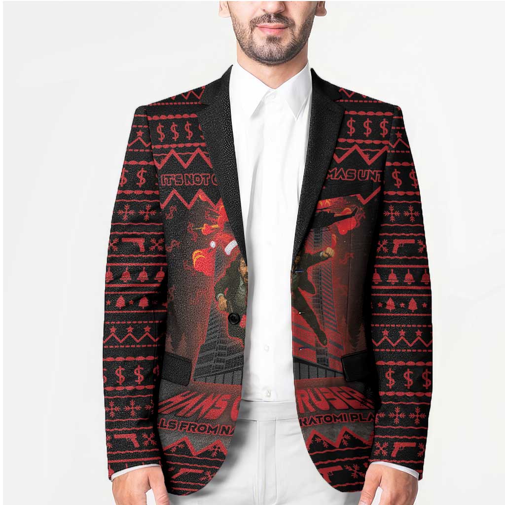 Xmas Eve 1988 Blazer It Is Not Christmas Unil Hans Gruber Falls From Nakatomi Plaza - Wonder Print Shop