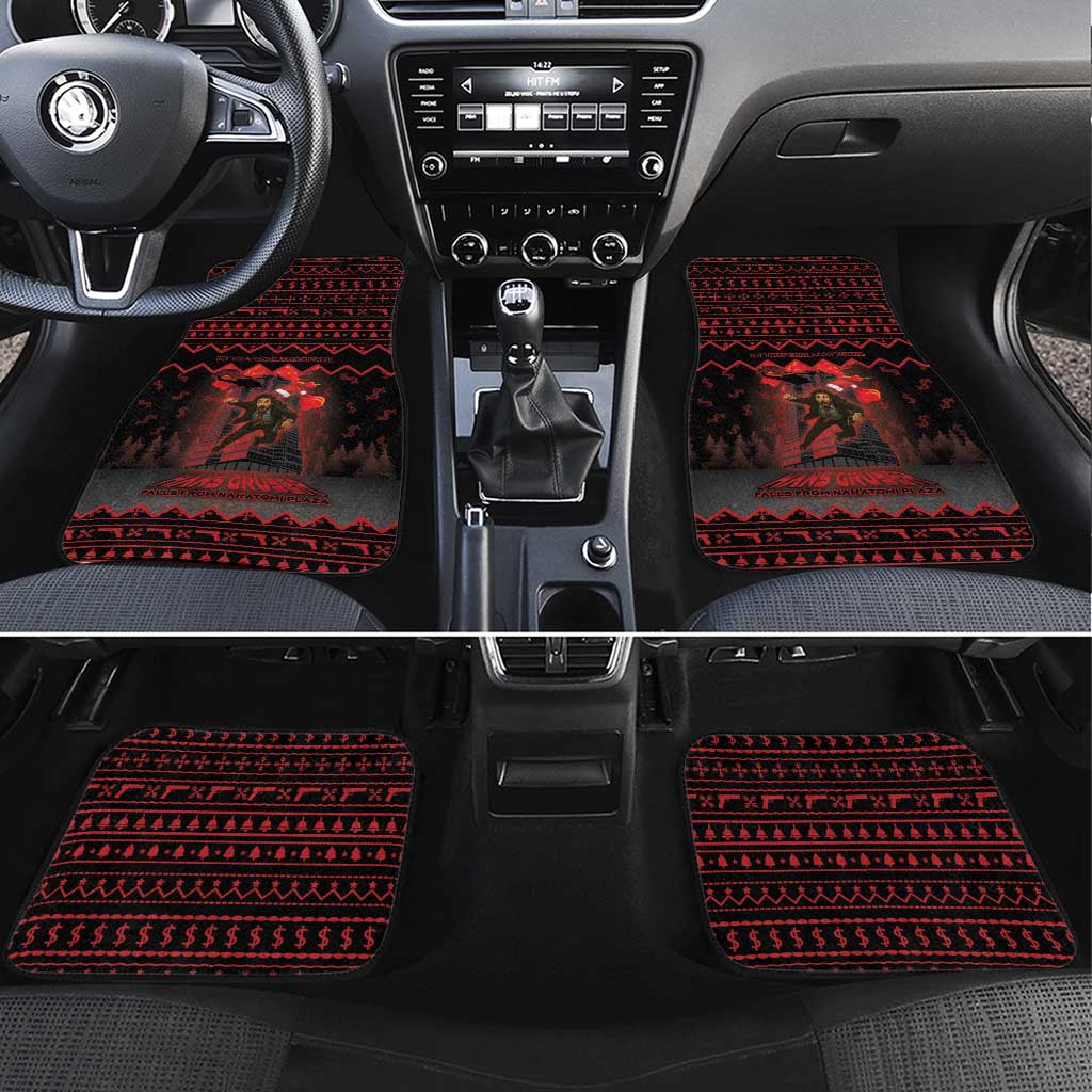 Xmas Eve 1988 Car Mats It Is Not Christmas Unil Hans Gruber Falls From Nakatomi Plaza - Wonder Print Shop