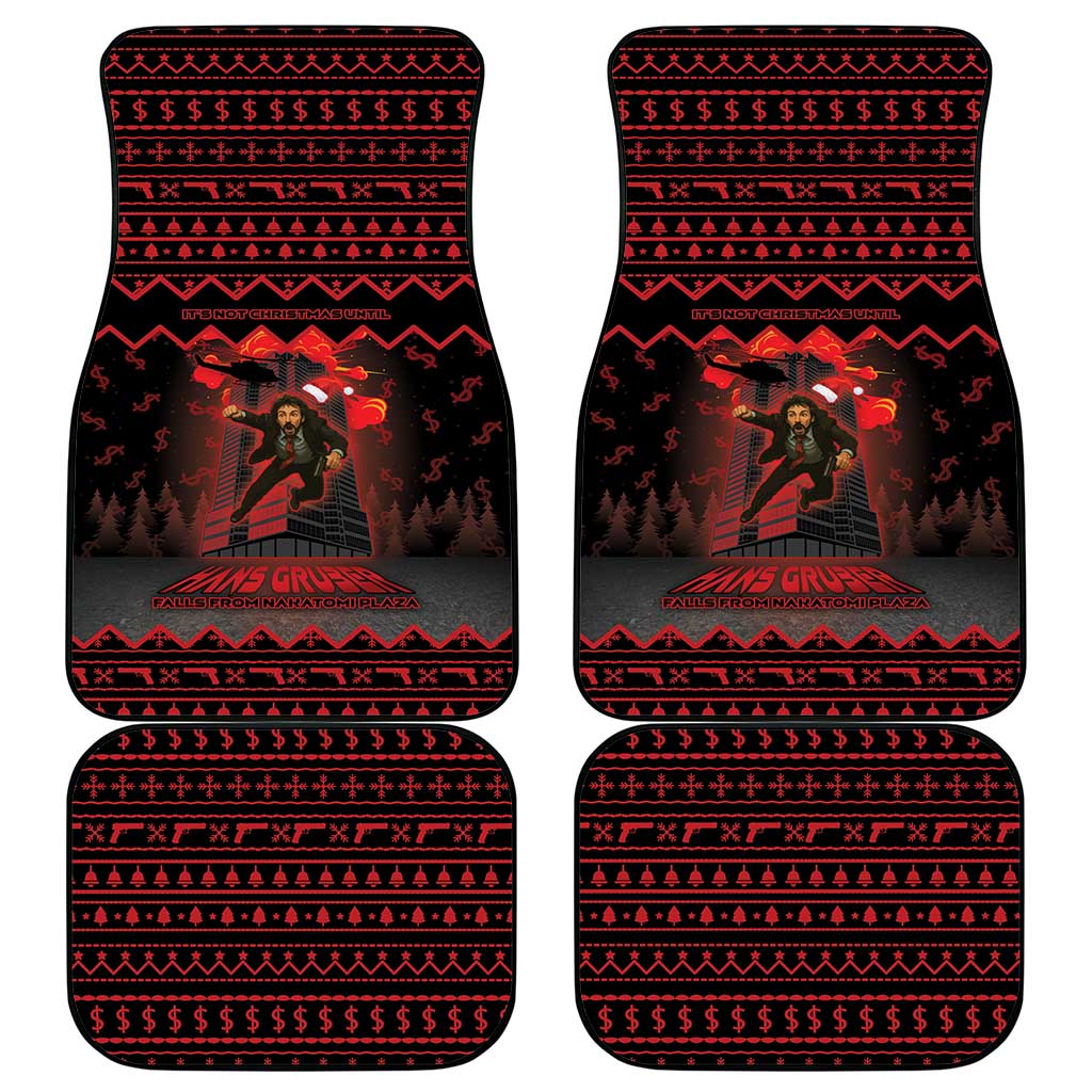 Xmas Eve 1988 Car Mats It Is Not Christmas Unil Hans Gruber Falls From Nakatomi Plaza - Wonder Print Shop