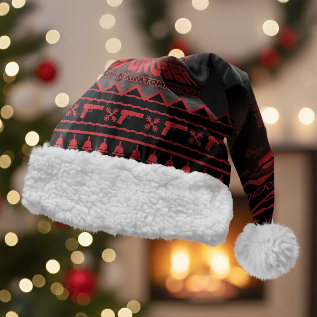 Xmas Eve 1988 Christmas Santa Hat It Is Not Christmas Unil Hans Gruber Falls From Nakatomi Plaza - Wonder Print Shop