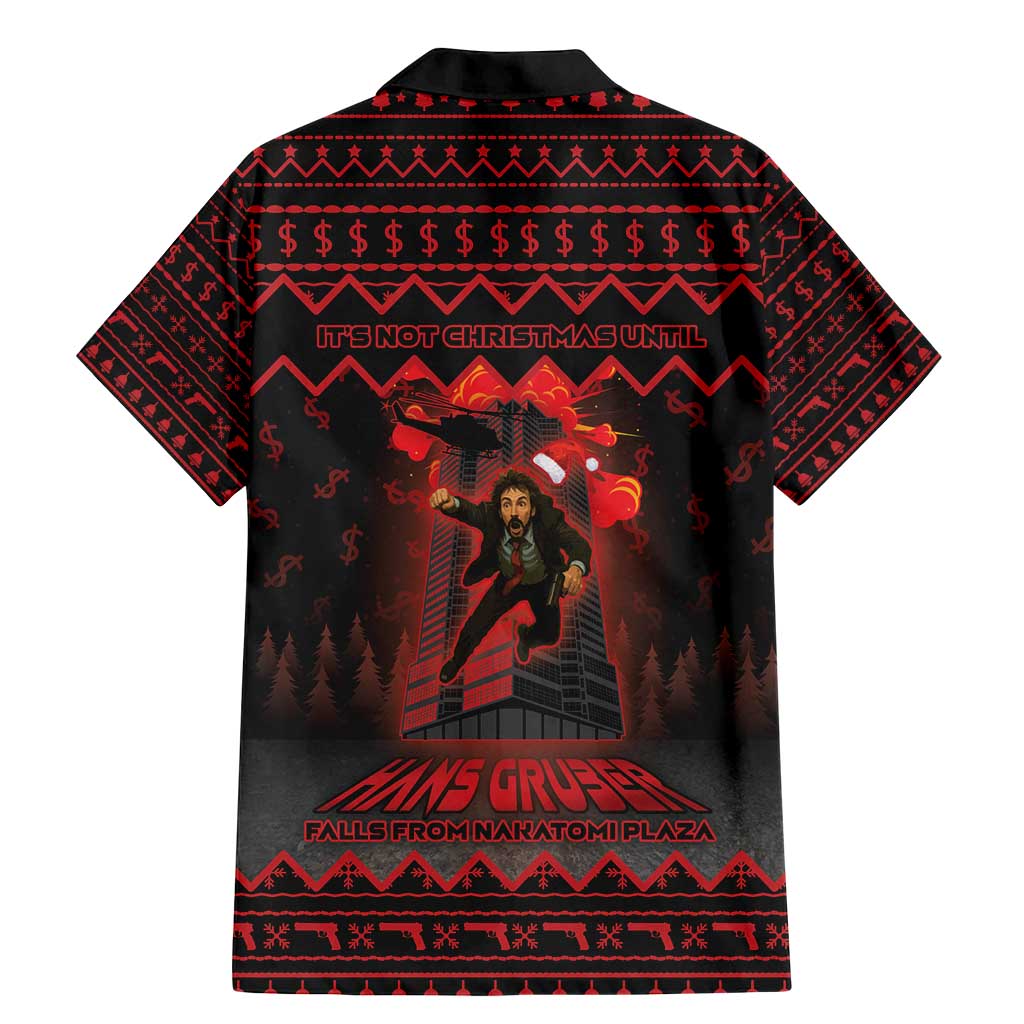 Xmas Eve 1988 Family Matching Mermaid Dress and Hawaiian Shirt It Is Not Christmas Unil Hans Gruber Falls From Nakatomi Plaza - Wonder Print Shop