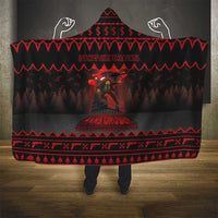 Xmas Eve 1988 Hooded Blanket It Is Not Christmas Unil Hans Gruber Falls From Nakatomi Plaza - Wonder Print Shop