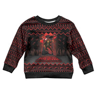 Xmas Eve 1988 Kid Ugly Christmas Sweater It Is Not Christmas Unil Hans Gruber Falls From Nakatomi Plaza - Wonder Print Shop