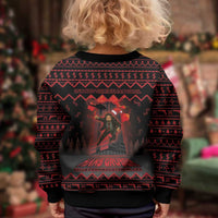 Xmas Eve 1988 Kid Ugly Christmas Sweater It Is Not Christmas Unil Hans Gruber Falls From Nakatomi Plaza - Wonder Print Shop
