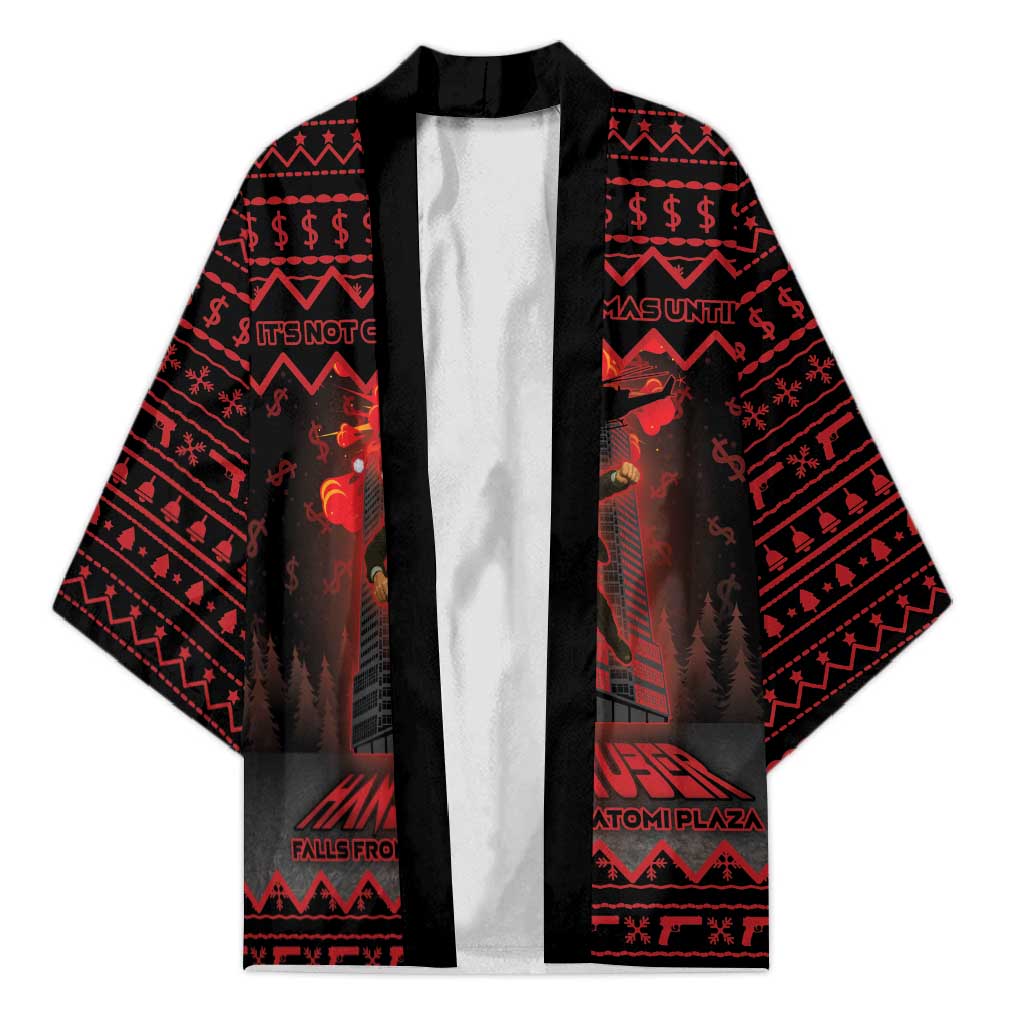 Xmas Eve 1988 Kimono It Is Not Christmas Unil Hans Gruber Falls From Nakatomi Plaza - Wonder Print Shop