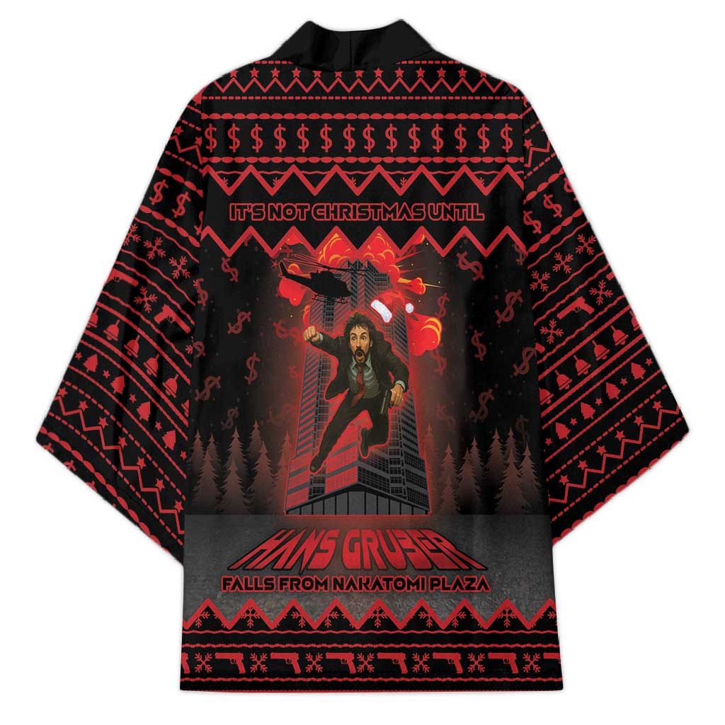 Xmas Eve 1988 Kimono It Is Not Christmas Unil Hans Gruber Falls From Nakatomi Plaza - Wonder Print Shop