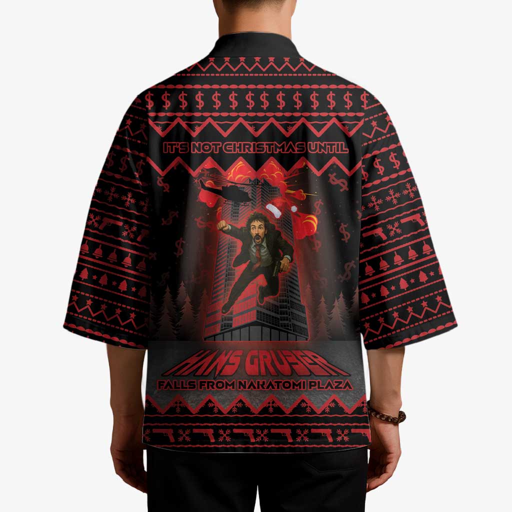 Xmas Eve 1988 Kimono It Is Not Christmas Unil Hans Gruber Falls From Nakatomi Plaza - Wonder Print Shop