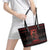 Xmas Eve 1988 Leather Tote Bag It Is Not Christmas Unil Hans Gruber Falls From Nakatomi Plaza - Wonder Print Shop