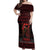 Xmas Eve 1988 Off Shoulder Maxi Dress It Is Not Christmas Unil Hans Gruber Falls From Nakatomi Plaza - Wonder Print Shop