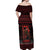 Xmas Eve 1988 Off Shoulder Maxi Dress It Is Not Christmas Unil Hans Gruber Falls From Nakatomi Plaza - Wonder Print Shop