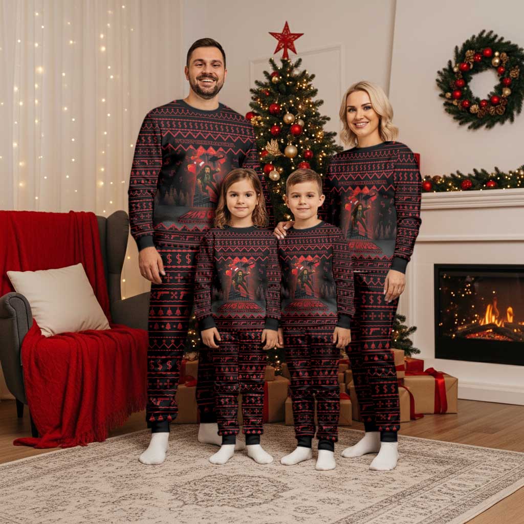 Xmas Eve 1988 Christmas Pajama Set It Is Not Christmas Unil Hans Gruber Falls From Nakatomi Plaza - Wonder Print Shop