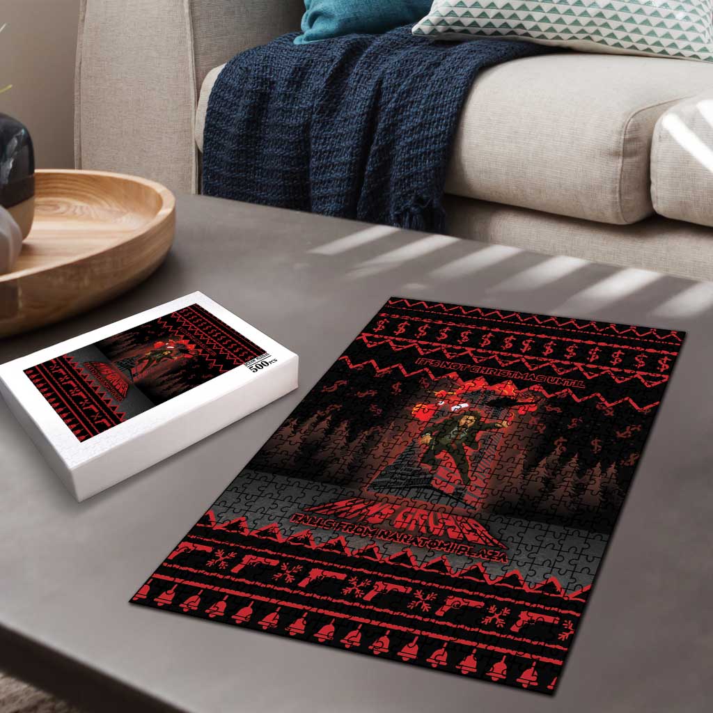 Xmas Eve 1988 Puzzle It Is Not Christmas Unil Hans Gruber Falls From Nakatomi Plaza - Wonder Print Shop