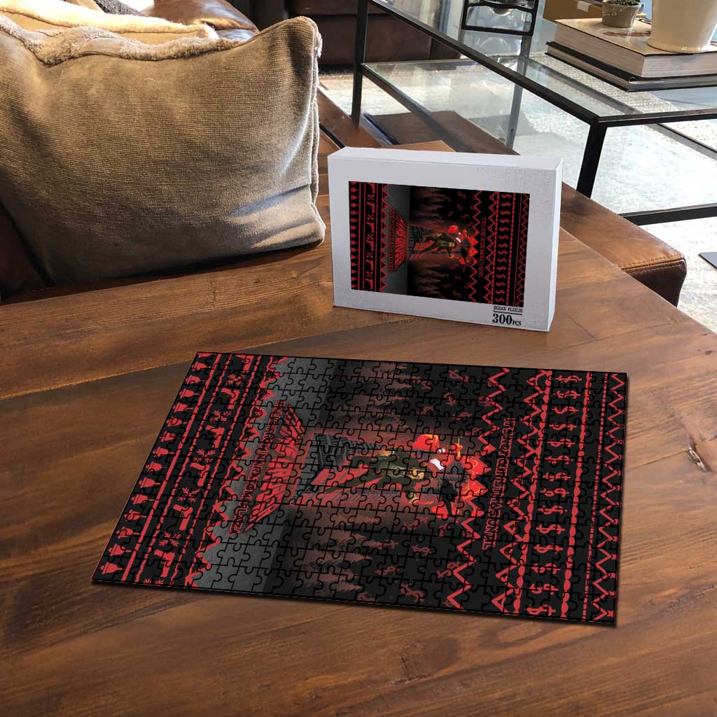 Xmas Eve 1988 Puzzle It Is Not Christmas Unil Hans Gruber Falls From Nakatomi Plaza - Wonder Print Shop