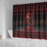 Xmas Eve 1988 Shower Curtain It Is Not Christmas Unil Hans Gruber Falls From Nakatomi Plaza - Wonder Print Shop