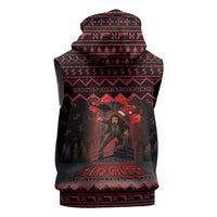 Xmas Eve 1988 Sleeveless Zip Hoodie It Is Not Christmas Unil Hans Gruber Falls From Nakatomi Plaza - Wonder Print Shop