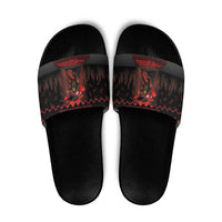 Xmas Eve 1988 Slide Sandals It Is Not Christmas Unil Hans Gruber Falls From Nakatomi Plaza - Wonder Print Shop