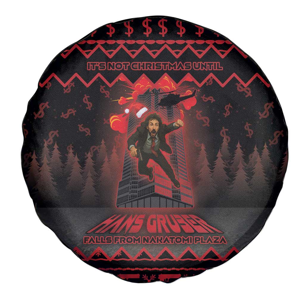 Xmas Eve 1988 Spare Tire Cover It Is Not Christmas Unil Hans Gruber Falls From Nakatomi Plaza - Wonder Print Shop