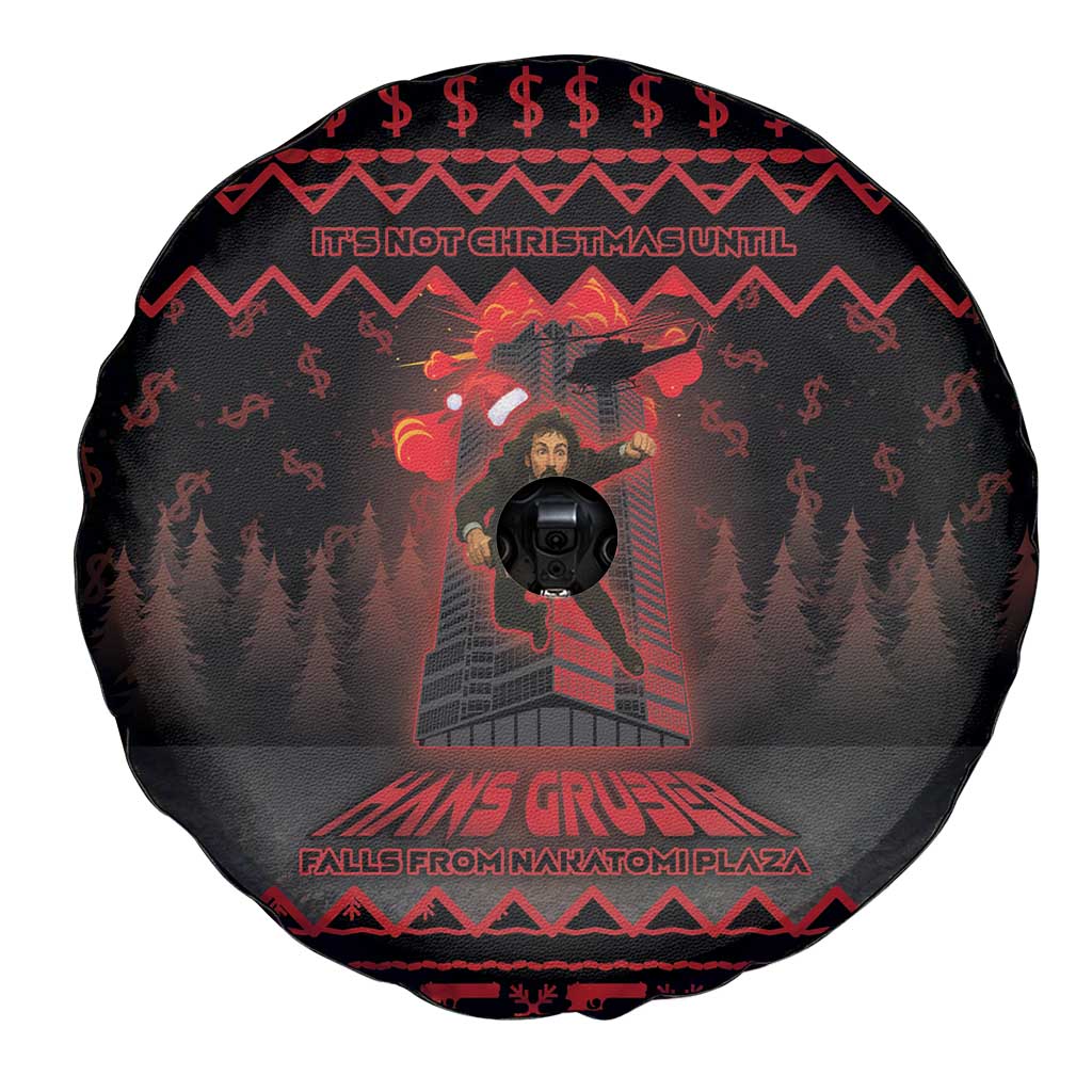Xmas Eve 1988 Spare Tire Cover It Is Not Christmas Unil Hans Gruber Falls From Nakatomi Plaza - Wonder Print Shop