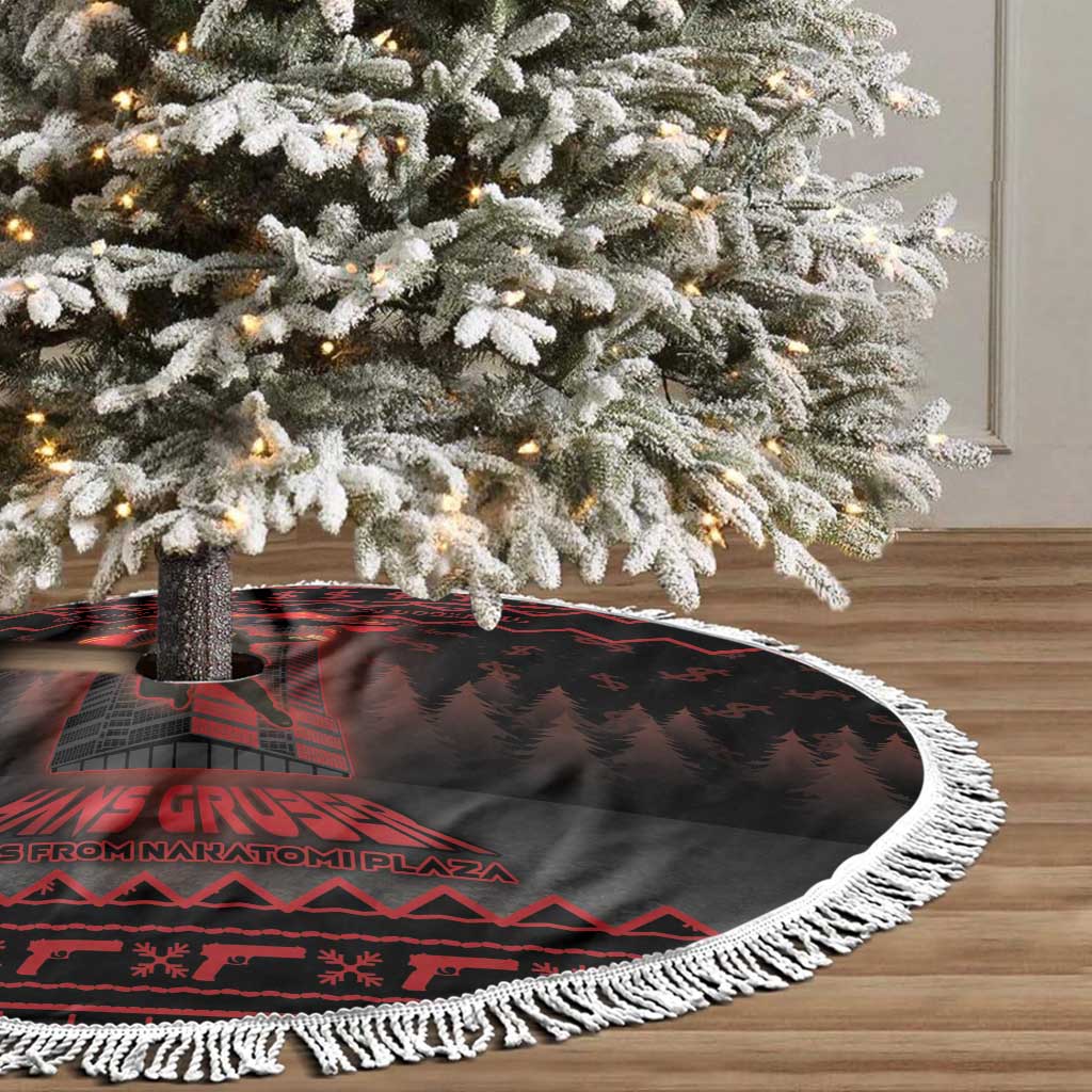 Xmas Eve 1988 Tree Skirt It Is Not Christmas Unil Hans Gruber Falls From Nakatomi Plaza - Wonder Print Shop