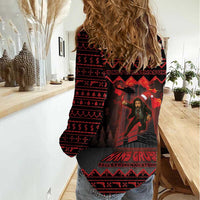 Xmas Eve 1988 Women Casual Shirt It Is Not Christmas Unil Hans Gruber Falls From Nakatomi Plaza - Wonder Print Shop