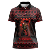 Xmas Eve 1988 Women Polo Shirt It Is Not Christmas Unil Hans Gruber Falls From Nakatomi Plaza - Wonder Print Shop