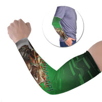 Braaap Christmas Arm Sleeves Motocross Santa - Wonder Print Shop