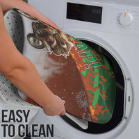 Braaap Christmas Bathroom Set Motocross Santa - Wonder Print Shop