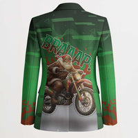 Braaap Christmas Blazer Motocross Santa - Wonder Print Shop