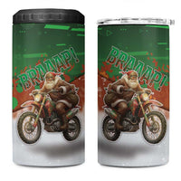 Braaap Christmas 4 in 1 Can Cooler Tumbler Motocross Santa - Wonder Print Shop